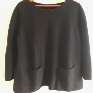 COS sweater tunic with pockets - large